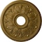 Ekena Millwork Edinburgh Ceiling Medallion (Fits Canopies up to 5 1/8"), 18 1/8"OD x 3 1/2"ID x 2 3/4"P, Gold CM18ED1GLS - alternate 1